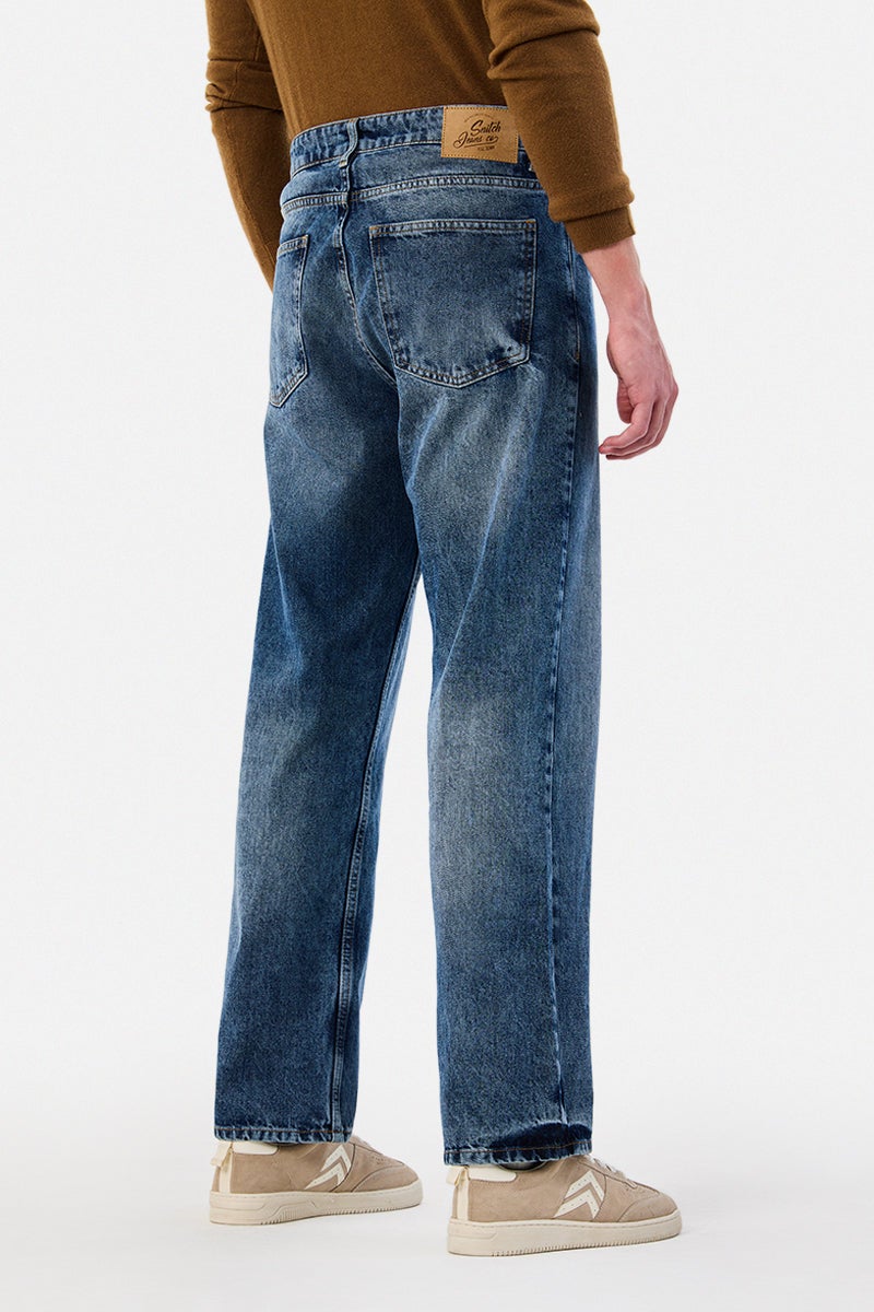 SNITCH Straight Fit Washed Jeans - Image 4
